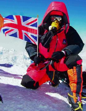 Jo on Everest Summit